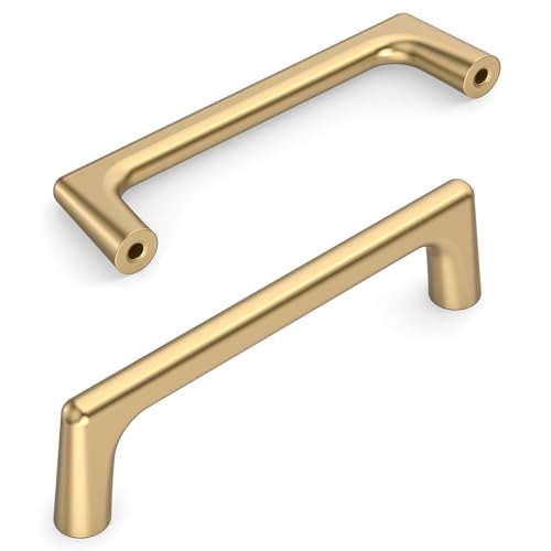 Amerdeco 10 Pack Champagne Bronze Cabinet Pulls 3.75" - color: Champagne Bronze, size: 3.75" hole center