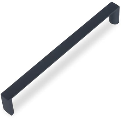 Matte Black Kitchen Cabinet Pulls 6-1/4 Inch 10 Pack - color: Matte Black, size: 6-1/4'' Hole Center(160mm)