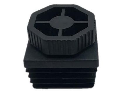 Heavy Duty Furniture Leg Levelers 1.5” Square Adjustable Leveling Feet Furniture Levelers for Table Chair Cabinet Sofa Vanity, Support 1200LB, 4 Sets Black (1.5 inch) - size: 1.5 inch
