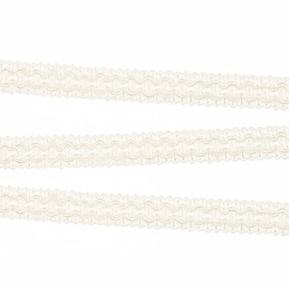 10 Yard 0.7 Inch Gimp Braid Trim, White - color: white