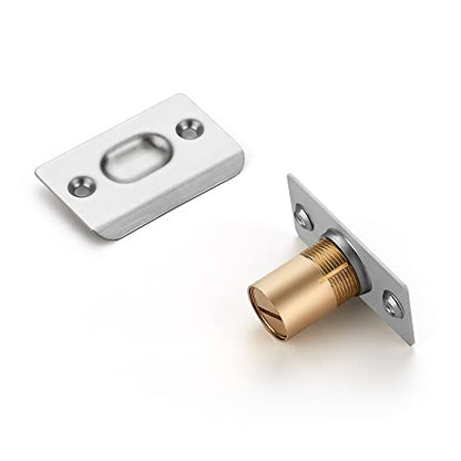 Ravinte Silver Door Ball Catch, Closet Door Latch Adjustable, 2 Pack - color: Silver