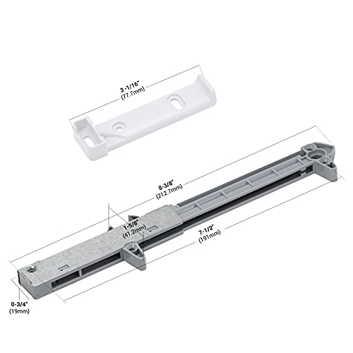 Titus Soft-Close Device For Drawers in Face-Frame Cabinets White