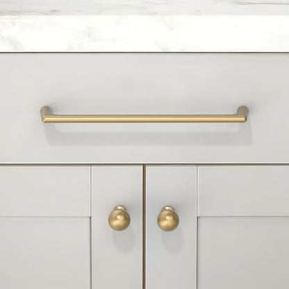 10 Pack Champagne Bronze Cabinet Pulls 7.5 Inch(192mm) Kitchen Cabinet Handles Solid Zinc Alloy Cabinet Hardware Drawer Pulls - color: Champagne Bronze, size: 7.5" Hole Center Pull