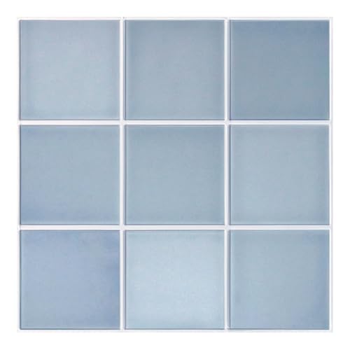 Commomy 10 Pcs Faux Brick 3D Peel and Stick Tile 11.8"x11.8" - color: Brick-09B