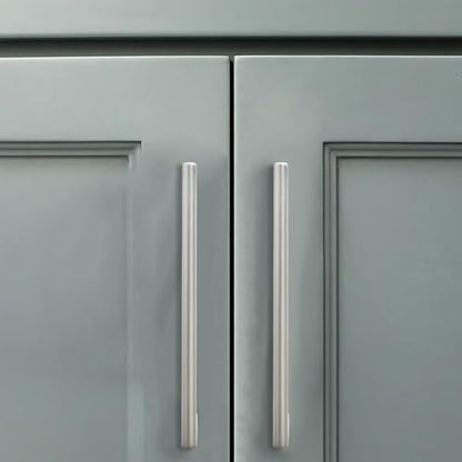 10 Pack 3 Inch Hole Center Brushed Satin Nickel Cabinet pulls Heavy Duty Solid Hardware for bathrooms Dressing Tables cabinets and Kitchen cabinets. - color: Brushed Satin Nickel, size: 3 Inch Hole Center