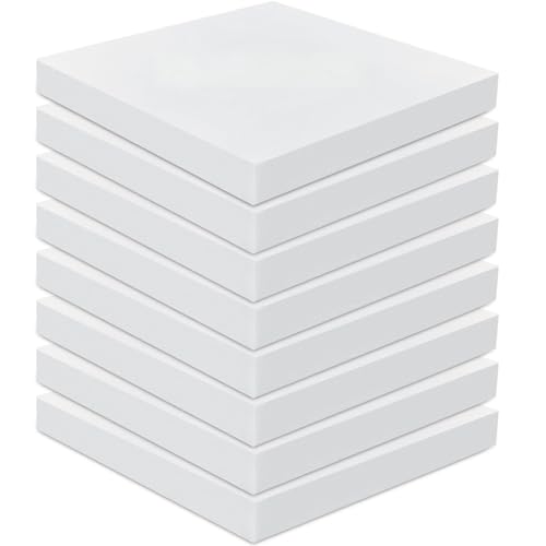 Frienda 8 Pack 2" x 20" x 20" Upholstery High Density Craft Foam - size: 2" x 20" x 20"