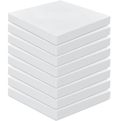 Frienda 8 Pack 2" x 20" x 20" Upholstery High Density Craft Foam - size: 2" x 20" x 20"