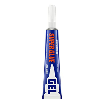 Professional Grade Cyanoacrylate (CA) Super Glue by Glue Masters with Variable Viscosity Adhesive for Plastic, Wood & DIY Crafts (20GR Gel) - style: 20GR GEL