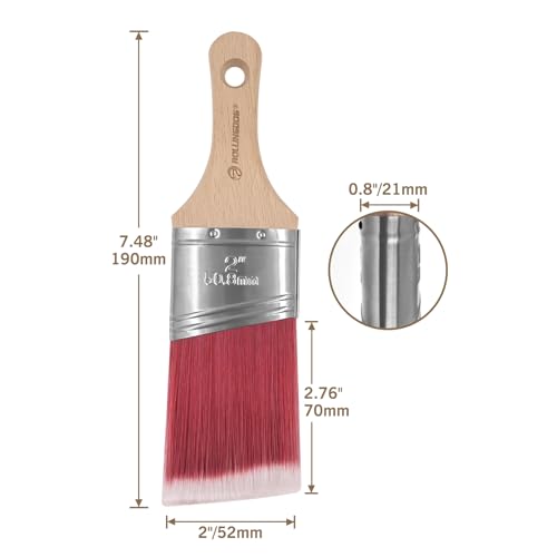 ROLLINGDOG 2" Angle Sash Paint Brush - size: 2"Paint Brush