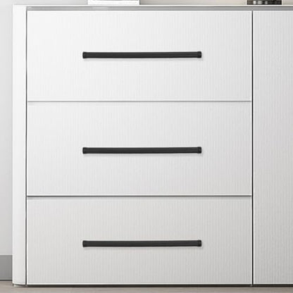 10 Pack 6.3Inch(160mm) Matte Black Kitchen Cabinet Handles Knurled Cabinet Pulls Black Drawer Pulls Kitchen Hardware - color: Matte Black, size: 6.3'' Hole Center(160mm)