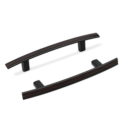 homdiy 5 Pack Oil Rubbed Bronze Cabinet Pulls, Zinc Alloy, 3-3/4 Inch CC - color: Oil Rubbed Bronze, size: 3-3/4 Inch Hole Center