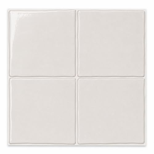 Peel and Stick Backsplash for Kitchen, Wall Tiles, Warm Ivory - color: Warm Ivory