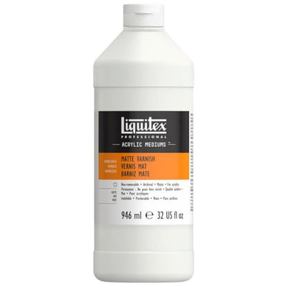Liquitex Professional Matte Varnish, 946ml (32-oz) - color: Matte, style: 32-oz