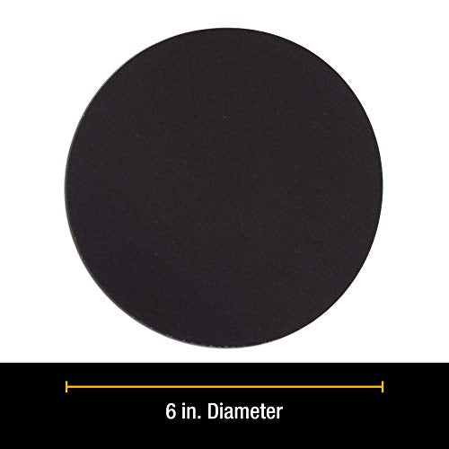 Dura-Gold 6" Wet or Dry Sanding Discs, 320 Grit (Box of 20), Hook & Loop - size: 320-Grit
