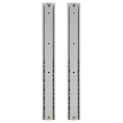 2pcs/ Set Mini Drawer Slides,Soft Close Ball Bearing Drawer Runners, Aluminum Alloy Smooth Slideway Sliding Drawer Drawer Cabinet Rail Hardware (140mm)