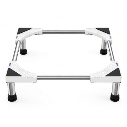 SEISSO Mini Fridge Stand Adjustable Height 7"-8.2" for Appliance 23"-32" - size: Round Tube With 4 Feet