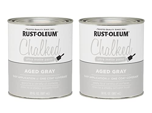 Rust-Oleum Chalked Aged Gray Chalk Paint 30 oz.2