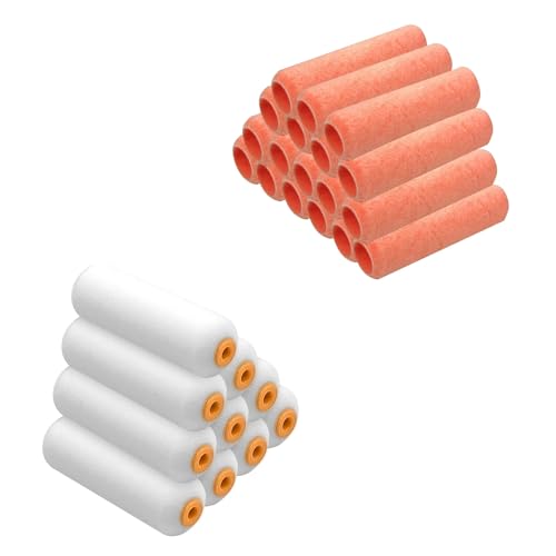 Foam Roller with 18 Paint Rollers