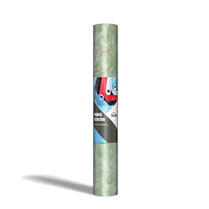 Livelynine Contact Paper for Countertops Kitchen Wallpaper for Walls Backsplash Green Marble Countertop Peel and Stick Waterproof Bathroom Counter Top Covers Desk Table Wrap，Emerald Marble 15.8x78.8 - size: 15.8" x 78.8"