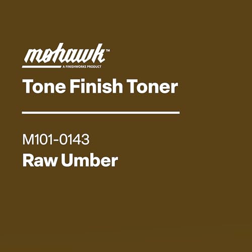 Mohawk Tone Finish Toner, Raw Umber, M101-0143, 1 Count - color: Raw Umber, size: 1 Count (Pack of 1)