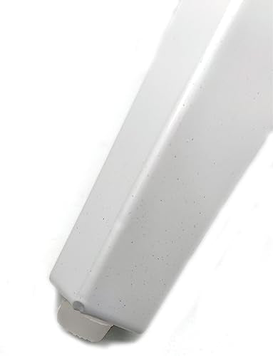 6 inch Metal Furniture Legs, White Metal Legs Triangle Sofa Legs Iron Feet Replacement for Couch,Sofa,Dresser,Cabinet,Bed,Chair,Cupboard,Set of 4 (6" Height,White) - color: White, size: 6"/15cm