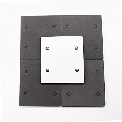 6-Pack Replacement Self Adhesive Foam Sander Pad Back Mat for Sander 4510 - style: 6-Pack