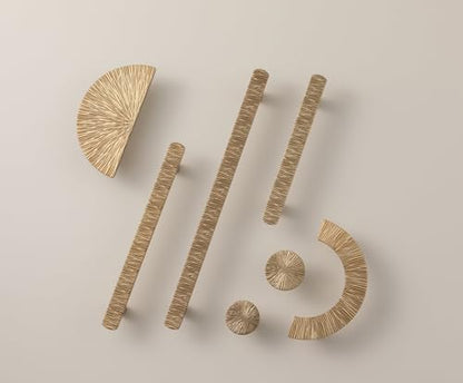 Goo-Ki 2.5''(64 mm) Hole Centers Luxurious & Sturdy Zinc Alloy Cabinet Handls,Champagne Bronze Cabinet Pulls for Kitchen,Drawer,Cupboard & Wardrobe,6 Pack - color: Champagne Bronze, size: 2.5'' Hole Centers