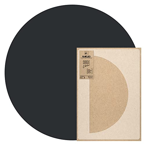 NAKLEO Geometric Large Wall Painting Stencil Diameter 21.7”, Big Circle Dot Pattern, Reusable Plastic Template, DIY Art and Craft Home Decor, Floor Wood Fabric Furniture - color: Circle Dot, size: M
