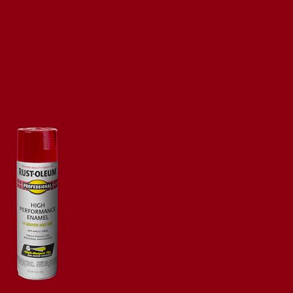 Rust-Oleum Professional High Performance Gloss Regal Red Spray Paint - color: Gloss Regal Red, size: 15 Ounce (Pack of 1)