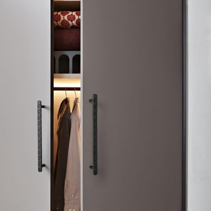 Goo-Ki 7-1/2 Inch（192mm Hole Centers Luxurious & Sturdy Zinc Alloy Cabinet Handls,Matt Black Cabinet Pulls for Kitchen,Drawer,Cupboard & Wardrobe,6 Pack - color: Matte Black, size: 7.6 inch (192 mm) Hole Centers, style: Pulls With No Backplate