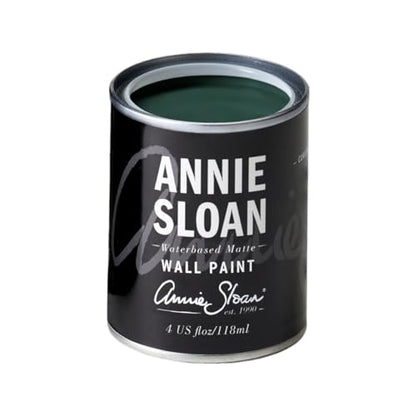 Annie Sloan Wall Paint (Knightsbridge Green, 4 Fl Oz Tester) - color: Knightsbridge Green, size: 4 Fl Oz (Pack of 1)