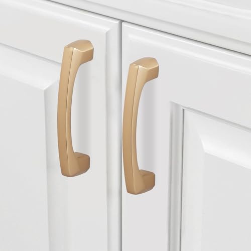 COTYKILEY 10 Pack 3Inch(76mm) Champagne Bronze Cabinet Handles Gold Kitchen Cabinet Pulls Kitchen Cabinet Hardware - color: Champagne Bronze, size: 3" Hole Center（76MM）