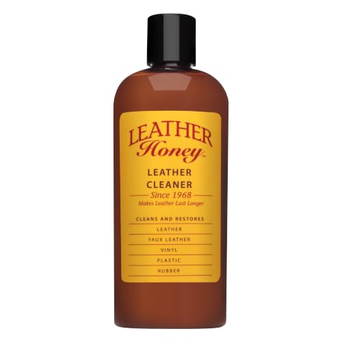 Leather Honey Leather Cleaner – Non-Toxic & Made in the USA Since 1968 - size: 8 Fl Oz (Pack of 1)