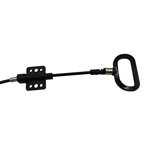 2 Pieces Recliner Release Cable Replacement D-Ring Pull Handle, Exposed Length 4.75" with S Tip