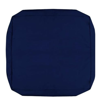 FLYMEI Patio Cushion Covers 31.5x31.5x4, Navy Blue, 1Packs - color: Navy Blue, size: 31.5x31.5x4-1Packs-Cover Only