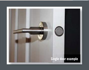 PLS 24 PRO Concealed Magnetic Catch for Light to Heavy Duty Doors with Thickness Greater Than 30 mm (1.18"), Pack of 2