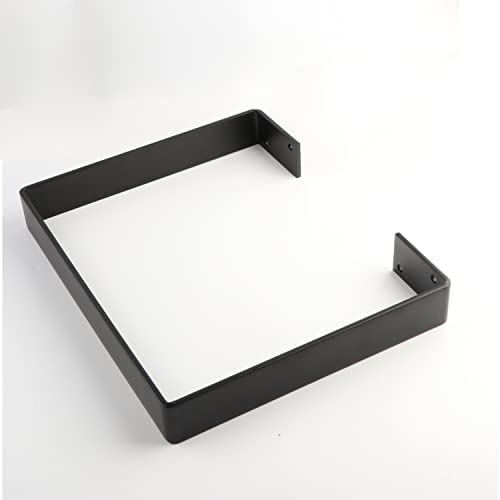 Osring 12 Inch Coffee Table Legs U-Shaped, 2pcs Metal Furniture Leg, Black - size: 12 Inch