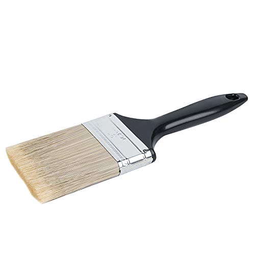ZOENHOU 10 Pieces 3 Inch Paint Brush, Paintbrush Set, Paint Brushes Set Professional Paint Tools with Treated Plastic Handle for DIY Paint, Home, Furniture, Fences, Deck, and Wall Trim - size: 3 inches