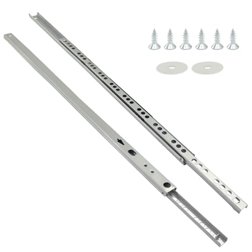 16" Narrow Drawer Slides, 1 Pair - size: 16 Inch