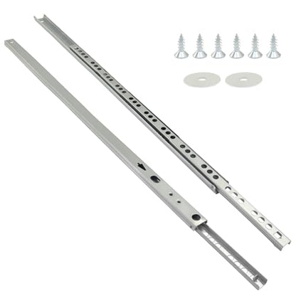 16" Narrow Drawer Slides, 1 Pair - size: 16 Inch