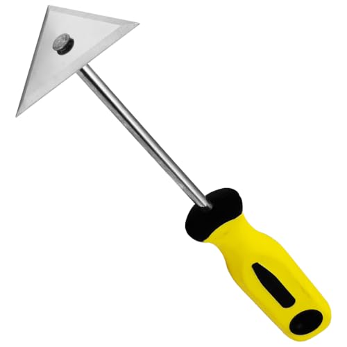 2" Heavy-Duty Triangular Scraper, Stainless Steel Paint & Adhesive Remover