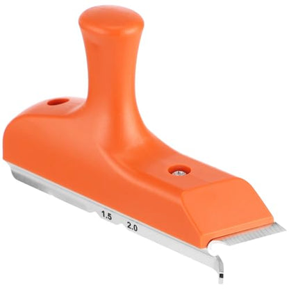 Edge Banding Trimmer, 3-in-1 R1.5/R2 Chamfer Cutter, Steel Blade