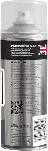JENOLITE Directorust Metallic Finish Aerosol, Gun Metal Grey 1x13.5oz - color: Gun Metal Grey