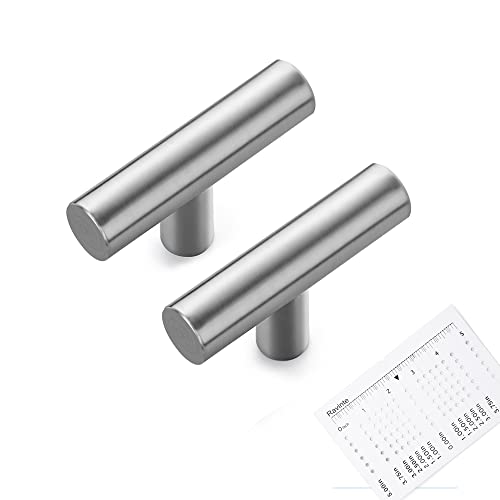 Ravinte Brushed Nickel Cabinet Pulls, Cabinet Handles, 2 Inch, 10 Pack - size: 2 Inch Length