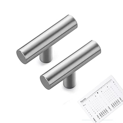 Ravinte Brushed Nickel Cabinet Pulls, Cabinet Handles, 2 Inch, 10 Pack - size: 2 Inch Length