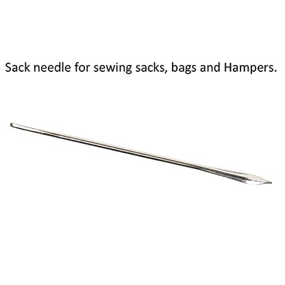 Eketirry Hand Sewing Needle Kit, Heavy Duty Household Hand Needles for for Upholstery, Carpet, Leather, Canvas Repair (5 Pieces)