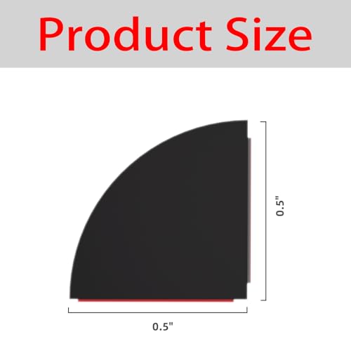Flexible Quarter Round Molding, Mini Peel and Stick Rubber Trim Moulding(118Inch) - color: Black, size: 1/2 in x 10 ft