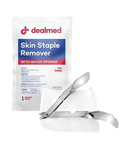 Dealmed Sterile Staple Removal Kit - Single-Use - 2 Piece Set