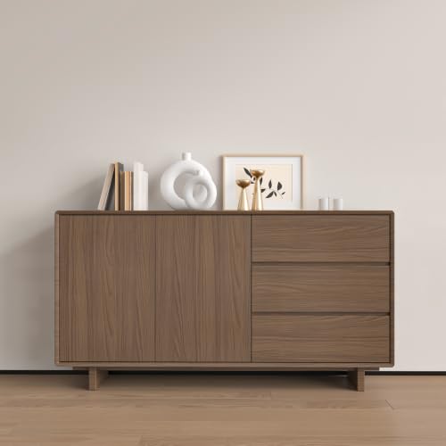CHIHUT Thicken Walnut Wood Grain Peel and Stick Wallpaper for Kitchen - size: 12" x 472"