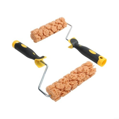 6 Inch Sponge Paint Roller Kit, Textured Wall Pattern Brush